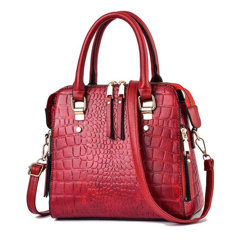 

Textured stone pattern handbag new bag women s Korean version styling sweet fashion women s bag crossbody shoulder bag bags красный