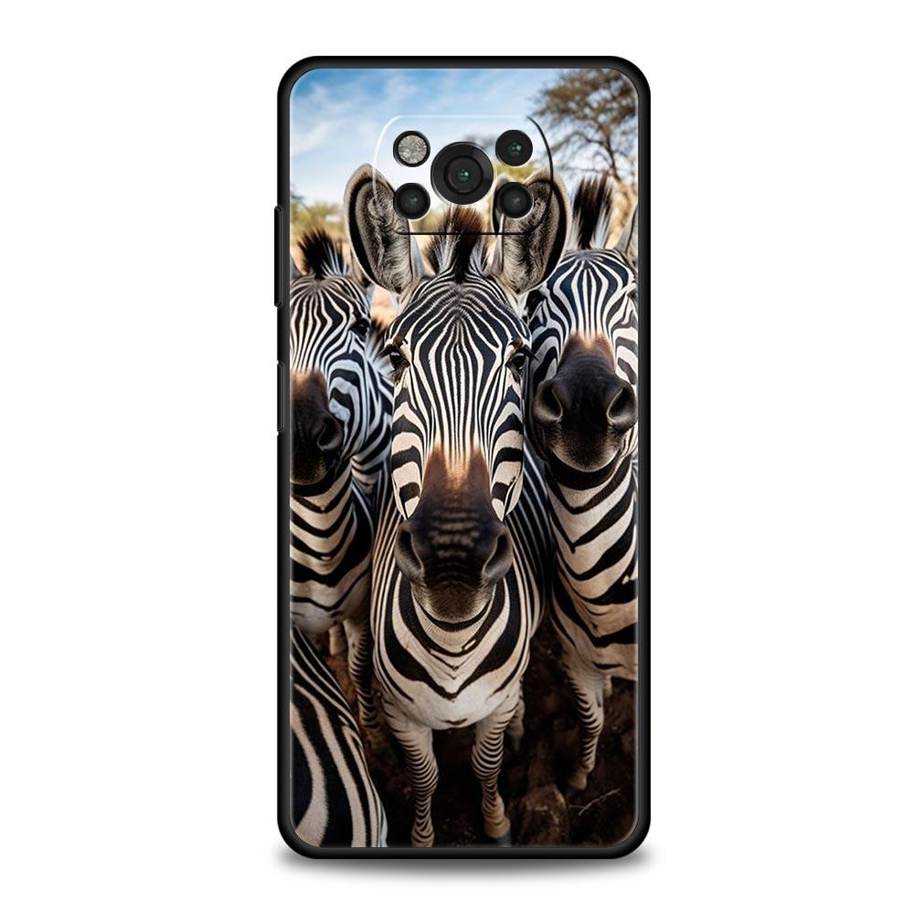Animal selfie art Phone Case For For Xiaomi Poco X6 X5 Pro X4 X3 NFC F5 Pro F4 F3 GT M5 M4 Pro 5G M3 C51 C50 C55 Soft Cover
