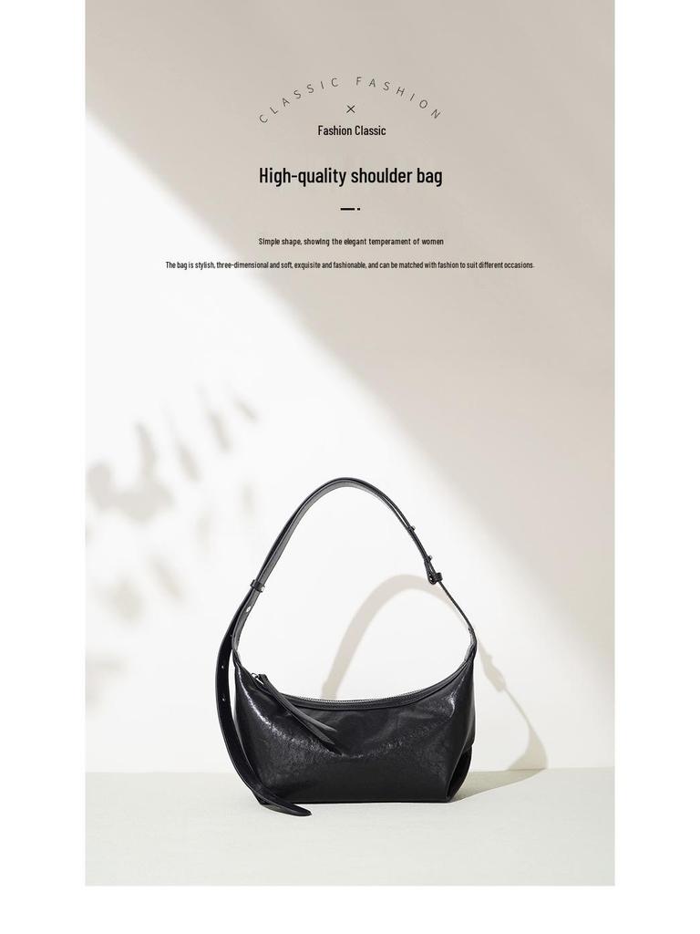 2025 Minimalist Retro Crossbody & Underarm Bag - High-End, Fashionable, Versatile for Commuting