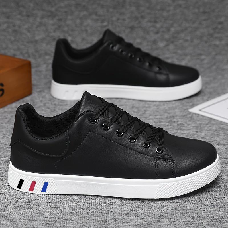 New Leather Men's Casual Shoes Board Shoes Waterproof Sports Shoes
