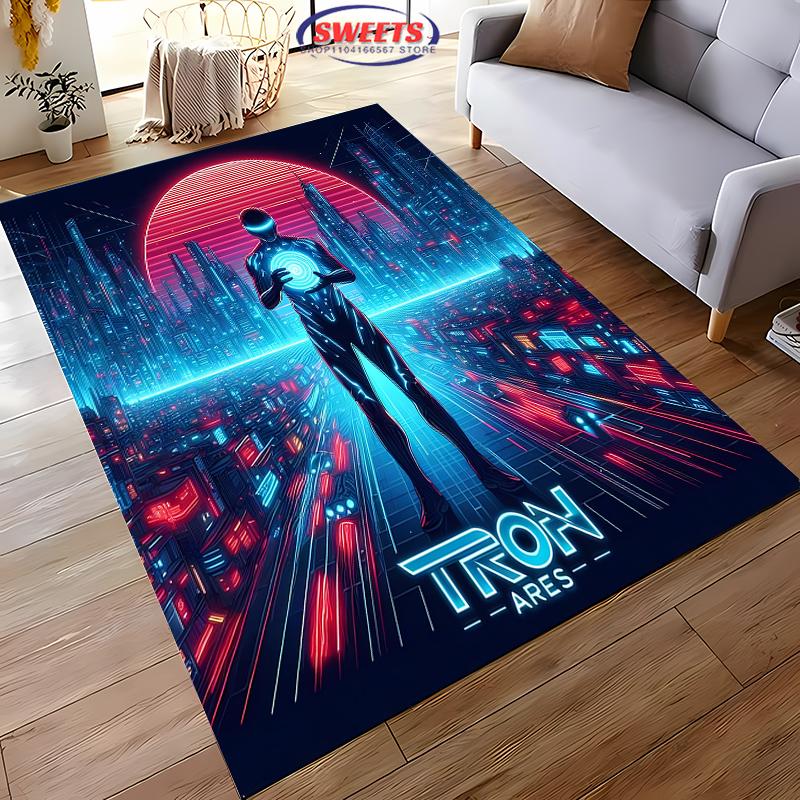 17 Styles TR0N: ARES Printed Carpet Living Room Bedroom Sofa Large Area Decorative Mat Kids Play Non-slip All Seasons Rugs Gift