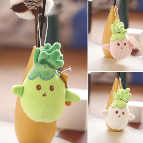 Interesting Baby Carrot Pendant Stylish Fine Workmanship Key Holder