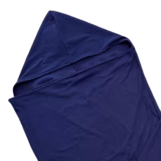 Sacco a Pelo con Cappuccio Avvolgente da Indossare Coperta per Dormire Adulti Bambini Portatile Accogliente Avvolgente per Dormire