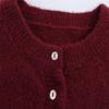 Autumn Women's Casual Long Sleeve Layered Knit Cardigan Sweater