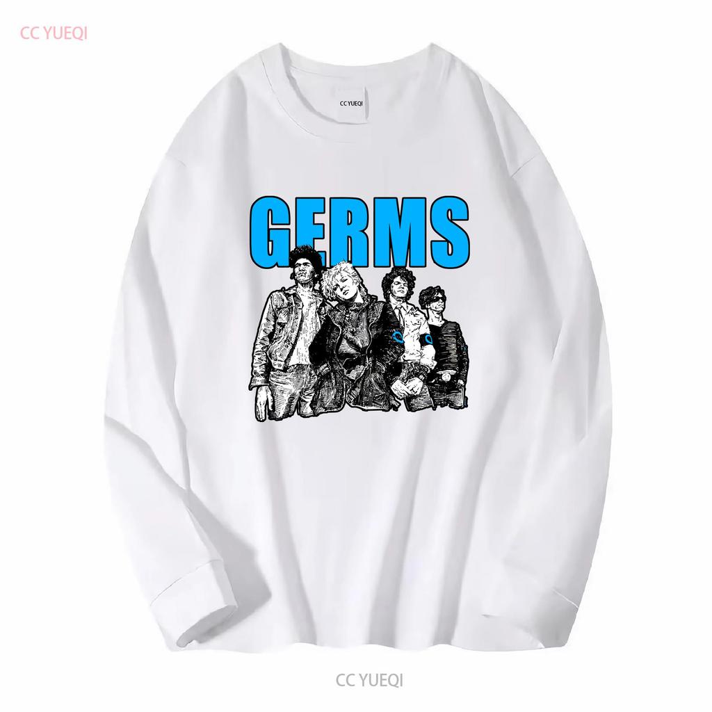 Germs T Shirt SoCal Punk Rock Band Gift for Fan TE2588 Long or Short Sleeves Vintage Washed Stretched Soft Slightly Homme