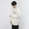 New MLB Sweatshirt Winter Unisex Cream 3AMTL5116-50CRS