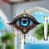 2D-Flachdesign, einteilige böse Auge Wanddekoration - Acryl Böhmischer Stil geeignet für Fenster, Veranda Heimdekoration