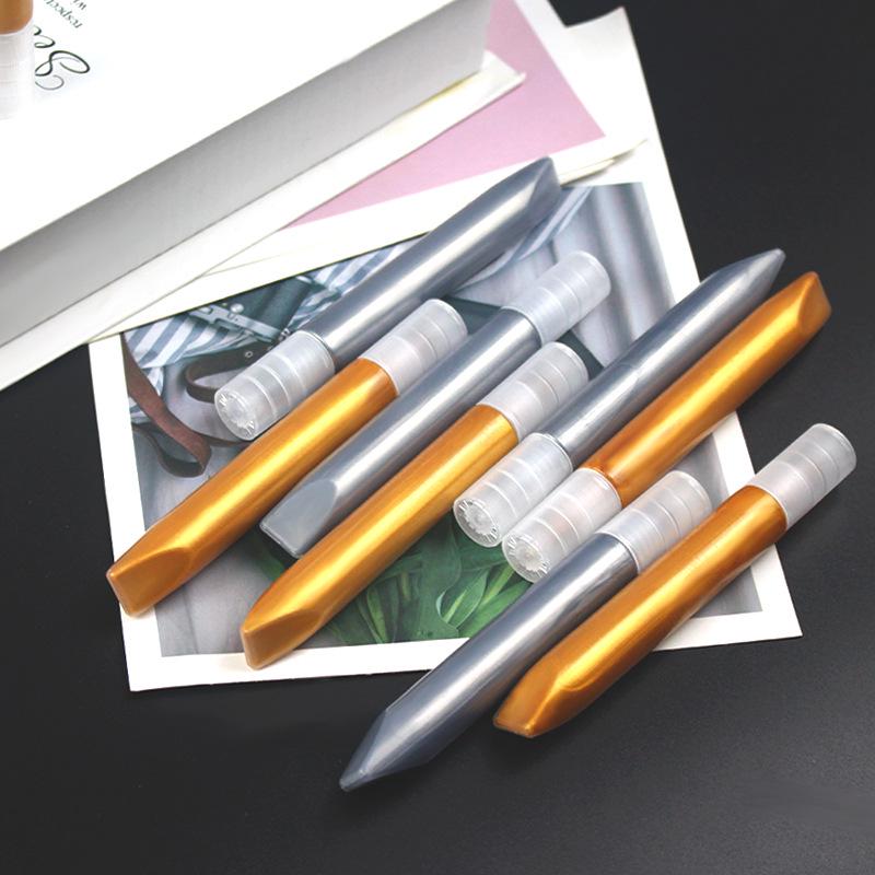 Gold Outline 3D Pearlescent Waterproof Acrylic Pen for DIY and Kids' Glass Painting