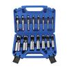 Multifunctional Heavy Duty 15pc Steel Punching Tool With Storage Case Ideal For Watch Band Leatherworking And DIY Crafts