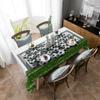 Football Goal Grass Tablecloth Holiday Decor Waterproof Rectangular Tablecloths Wedding Decor Table Cover