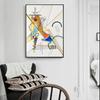 Wassily Kandinsky Geometric Wall Art Poster Prints Modern Abstract Style Canvas Painting Picture for Living Room Home Decor