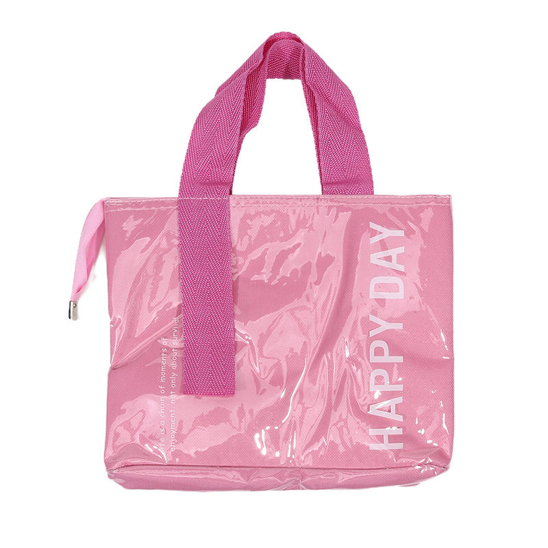 Fashion Travel Picnic Portable Thermal Bento Tote Bag Large Capacity Simple Thickened Waterproof Lunch Organizer Bag