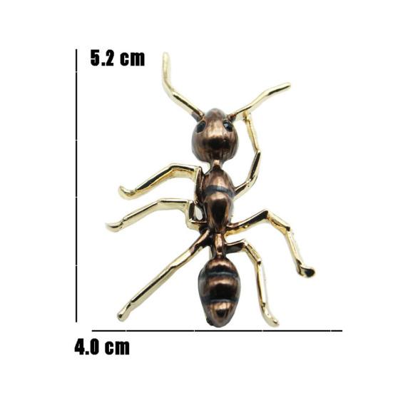 Fashion Unisex Ant Alloy Brooch Pin Badge Suit Lapel Jacket Clothes Accessory