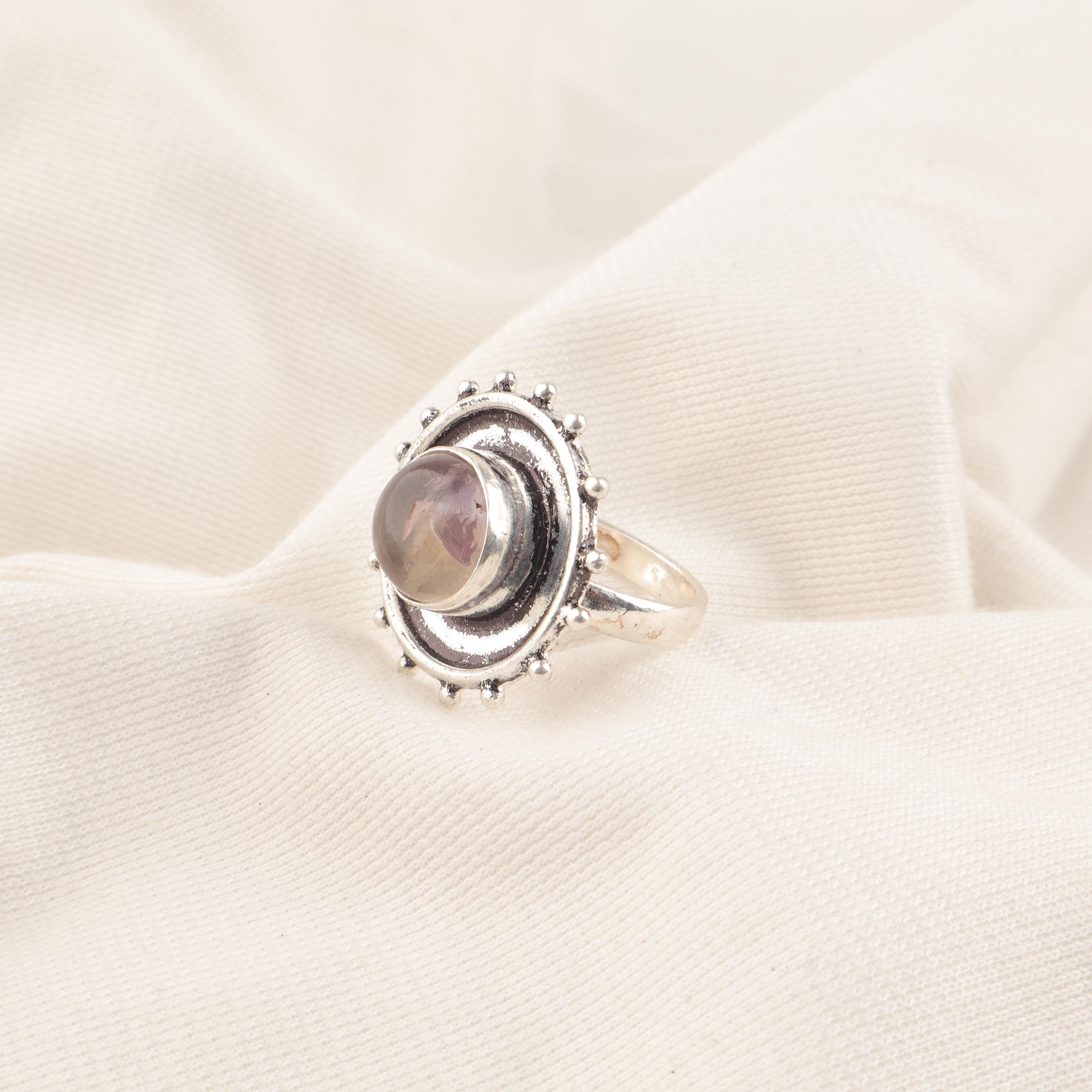 

Ametrine Gemstone Jewelry, 925 Solid Sterling Silver Ring, Handmade Gemstone Jewelry, Ametrine Attractive Ring Gift For Women 12 розовый
