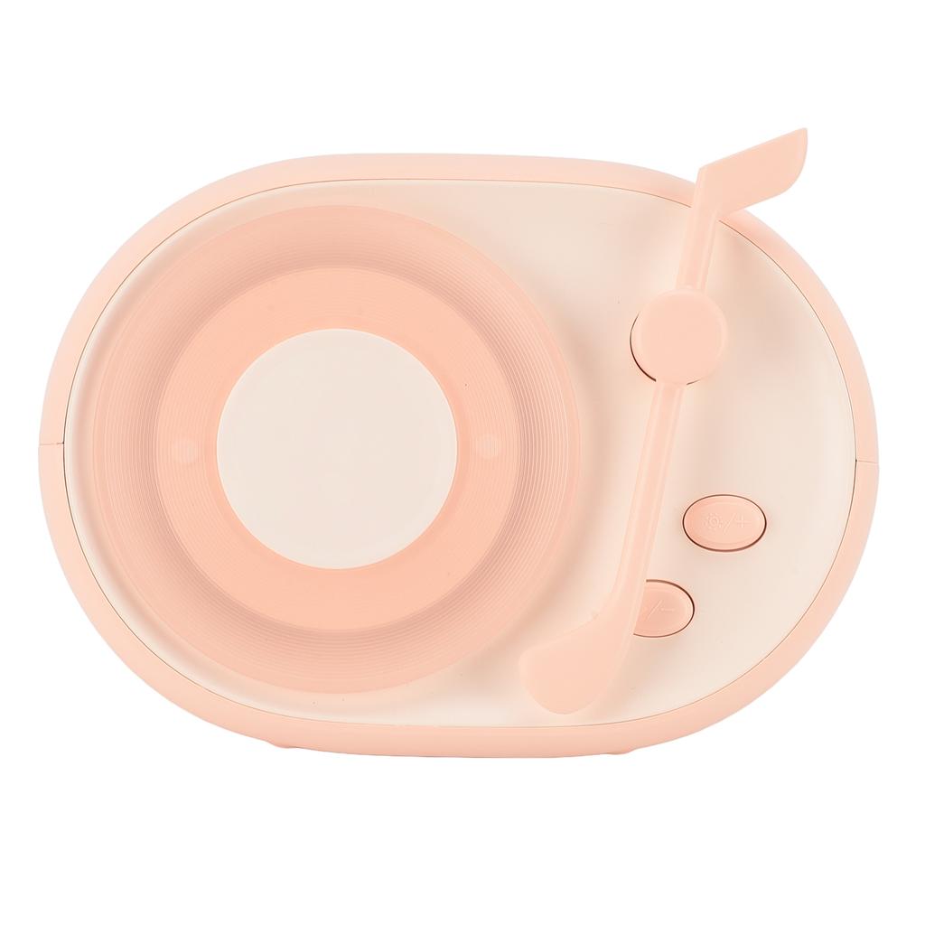 Speaker Night Light Streamer Record Player Beside Lamp Mood Ambient Light Bedroom Desktop