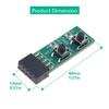 2x5 Pin ResetPower Switches Test Board for Computer Adapter and Connectors Motherboards for All Purpose Use