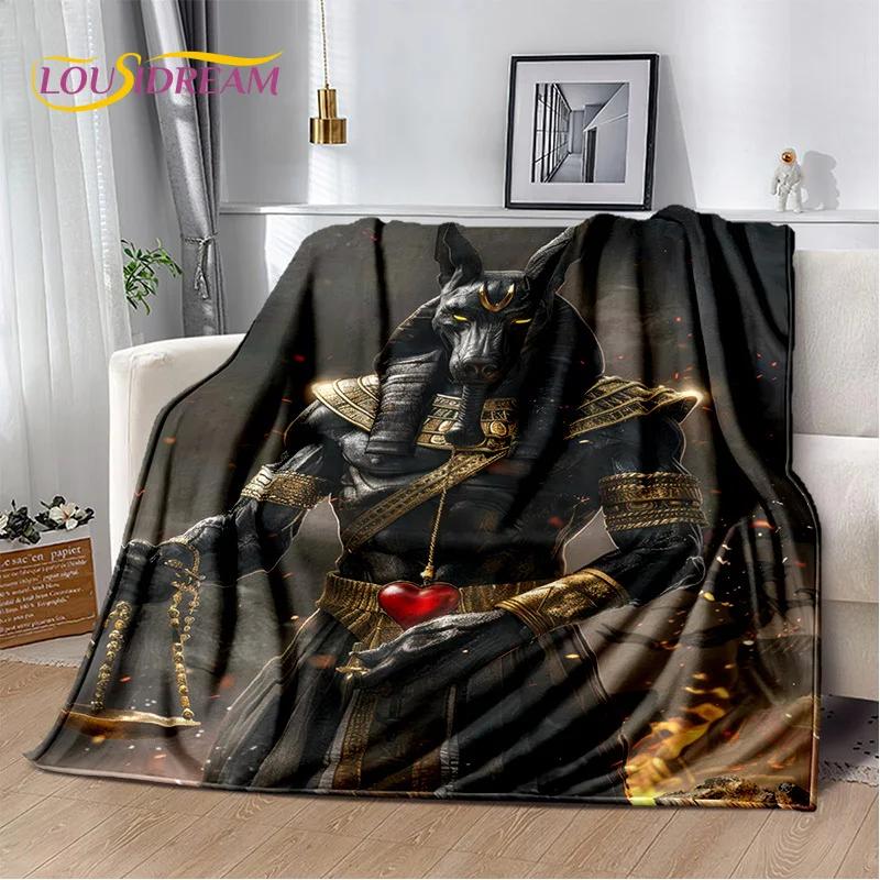 Ancient Egypt  29 Style New Death Anubis Pharaoh Horus Mythology Soft Blanket,Soft Throw Blanket for Home Bedroom Bed Sofa Child