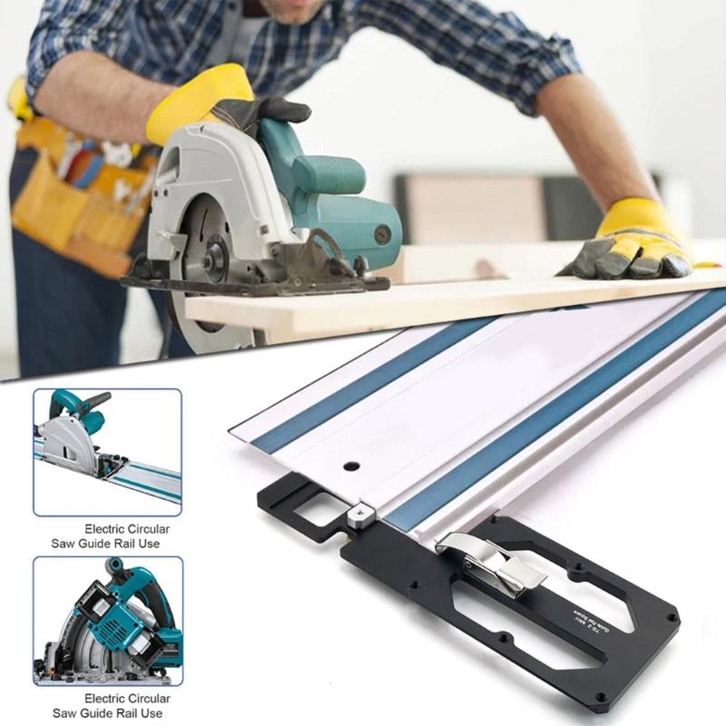 Heavy Duty Antislip High Accuracy Aluminum Alloy Circular Cutter Track with Universal Tool Compatibility and Safety Lock