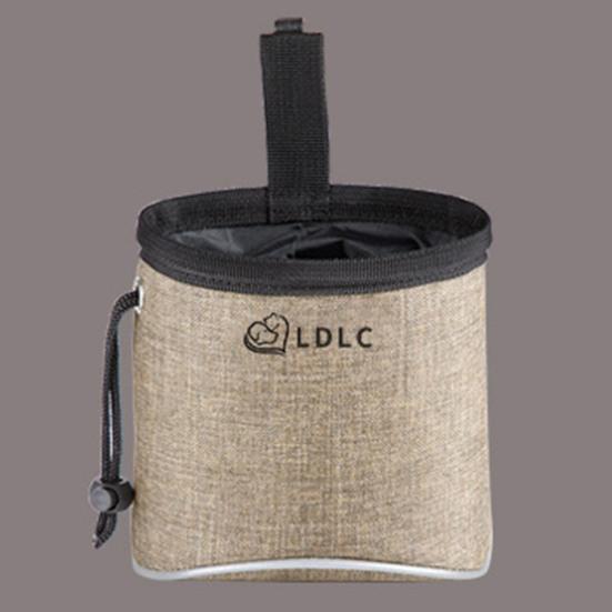 Dog Treat Pouch Multifunctional with Waist Belt Oxford Cloth Large Capacity Dog Snack