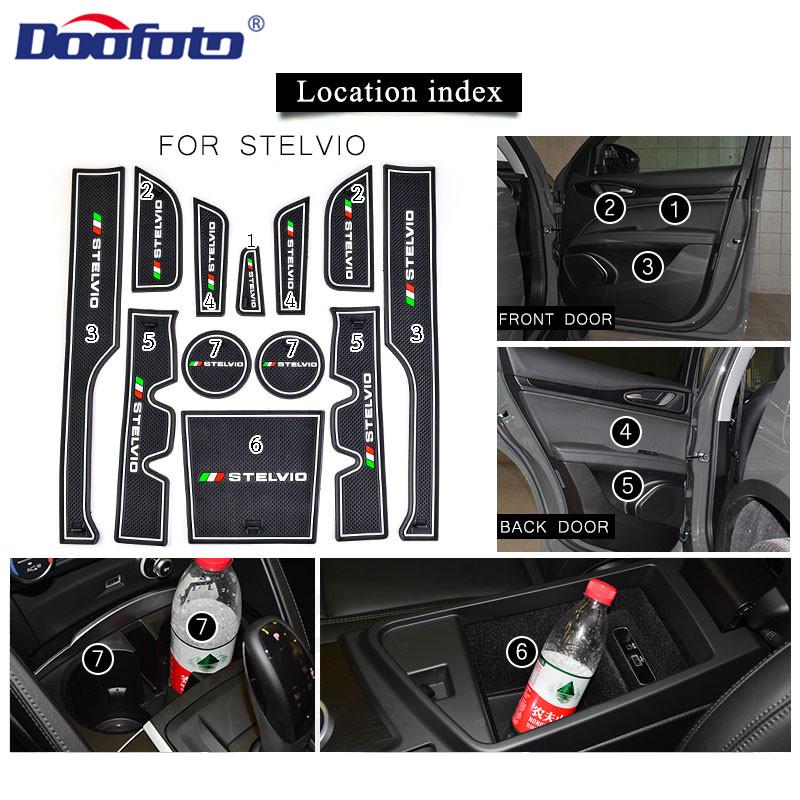 10pcs XF Car Interior Non-slip Door Cup Holder Rubber Mats For XF 11-15 Red 10pcs XF Car Interior Non-slip Door Cup Holder Rubber Mats For XF 11-15 Red