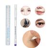 Sterilized Eyebrow Tattoo Medical Surgical Skin Marker Pen With Ruler Measuring Tool