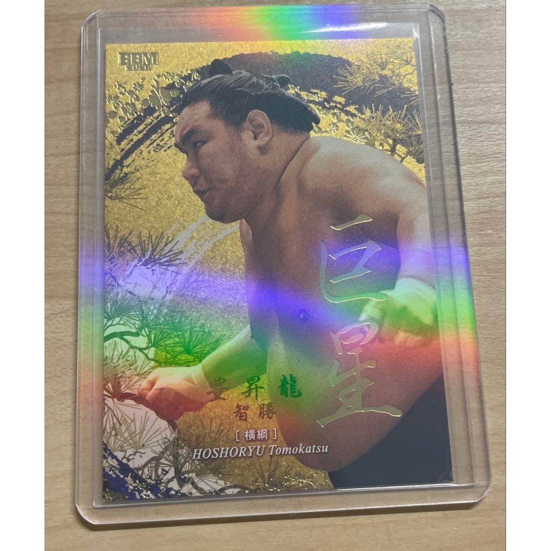 [Super Rare] Sumo Yokozuna Toyoshoryu Seki Giant Star Card Insert [Limited to 50 pieces]