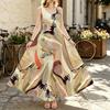 Sleeveless Maxi Dress Loose Flowy Resort Style,Lightweight,Body-flattering,Versatile for Poolside & Casual Occasions