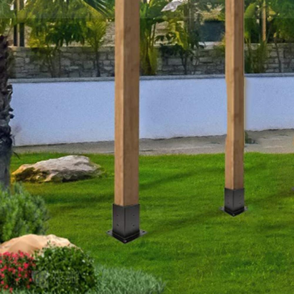 Sichere Verankerungslösung für Pergolen, kompatibel mit Beton und Holz