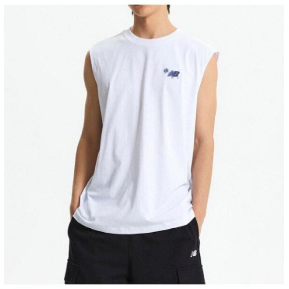 

New Balance Basketball Singlet Uni Nbngf21503 10 White series/100