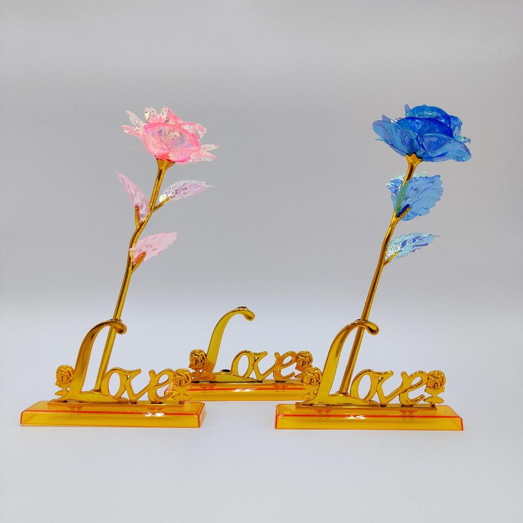 Multicolor Gold Foil Rose - Romantic Gift for Mother's Day, Valentine's Day, Women's Day