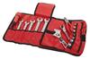 SK11 Roll Bag S Tool Bag Tool Storage Black/Red