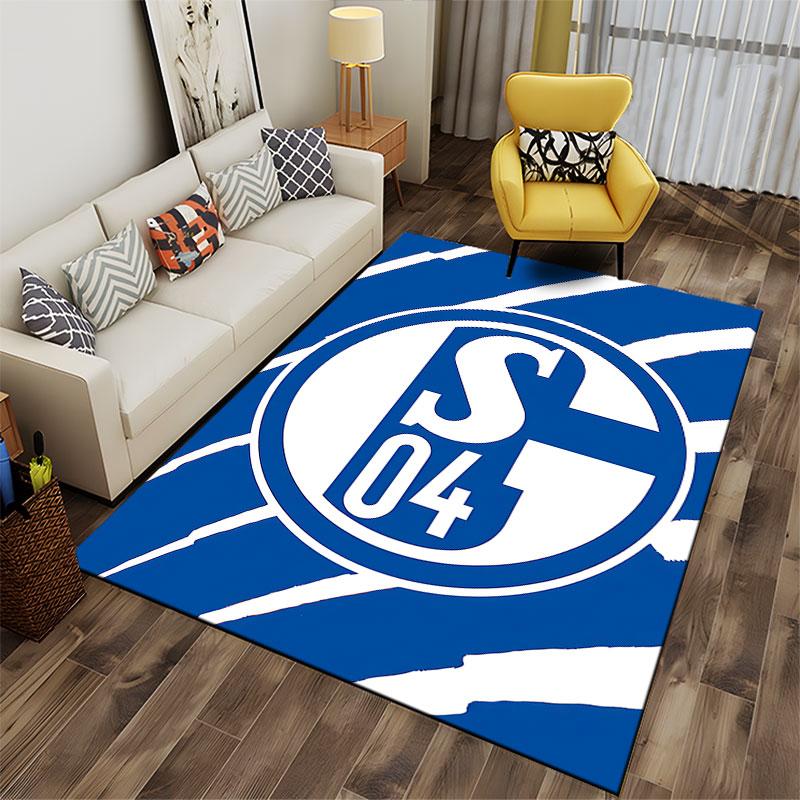 Blue and White SC 04 Logo Carpet Suitable As a Non-slip Mat for the Living Room or Bedroom Sofa