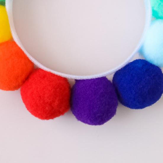 Pet Collar Push Balls Breathable Flexible Cute Ties Puppy Small Dogs Cat Collar for Kitty