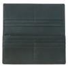 [Kipris] Rainier Calf Long Wallet with Coin Purse, Flap Closure, Calf Leather, Full-Grain Leather, Navy 1105