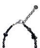 Runds Karen Silver Black Gemstone Bracelet