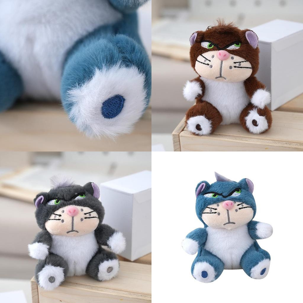 Adorable Cartoon Lucifer Cat Plush Toy Soft Doll Gift For Boys And Girls Cuddly Pillow