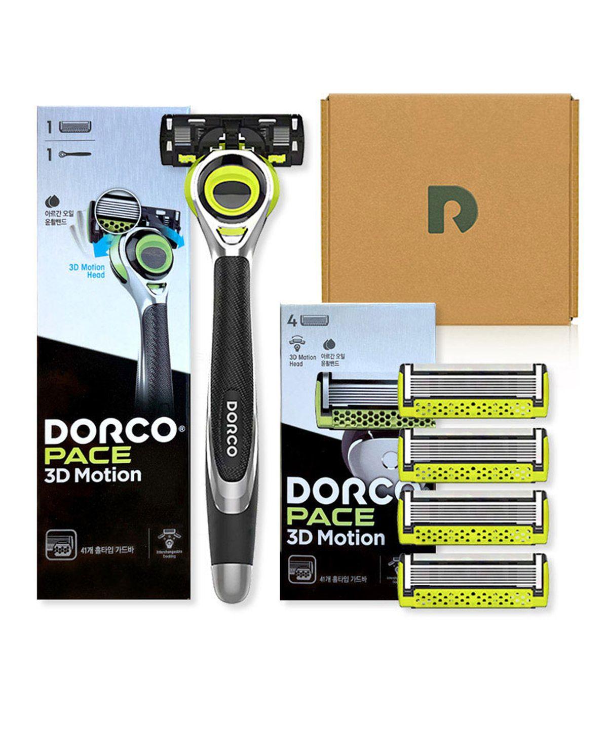 Face Motion Starter Kit Shaving Set (Razor + 5 Blades)
