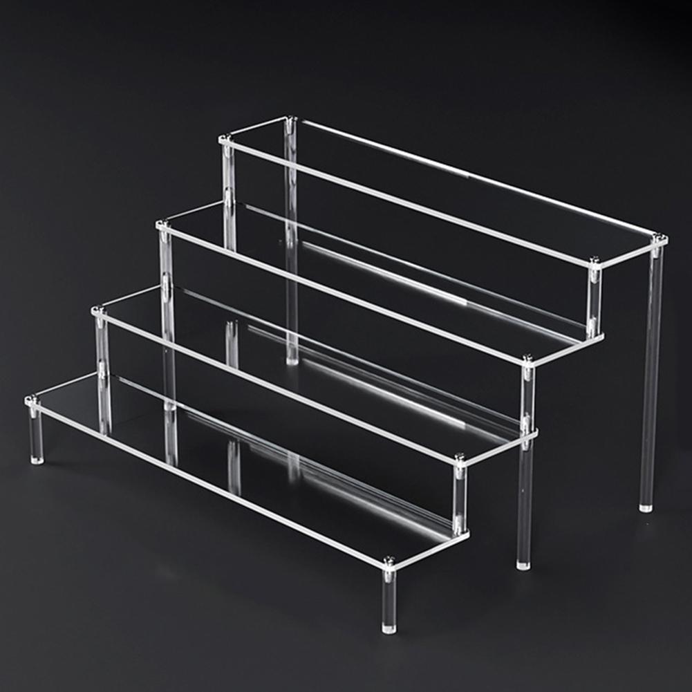 25 Layers Acrylic Display Stand Featuring Transparent Material for Perfume Figurine Jewelry and Collectible Display