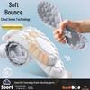 3D Cloud Insole: Odor & Sweat-Absorbing, Breathable, High Elastic, Shock-Absorbing for Sports, Badminton, Casual & Military Training Shoes