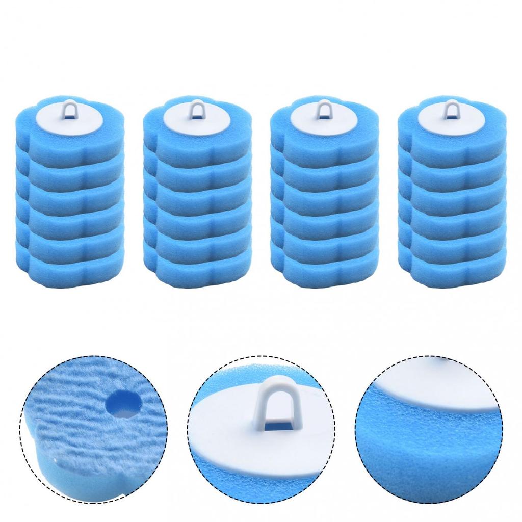 Disposable Toilet Brush Head, 6/12/24PCS Disposable Replacement Brush Head Set
