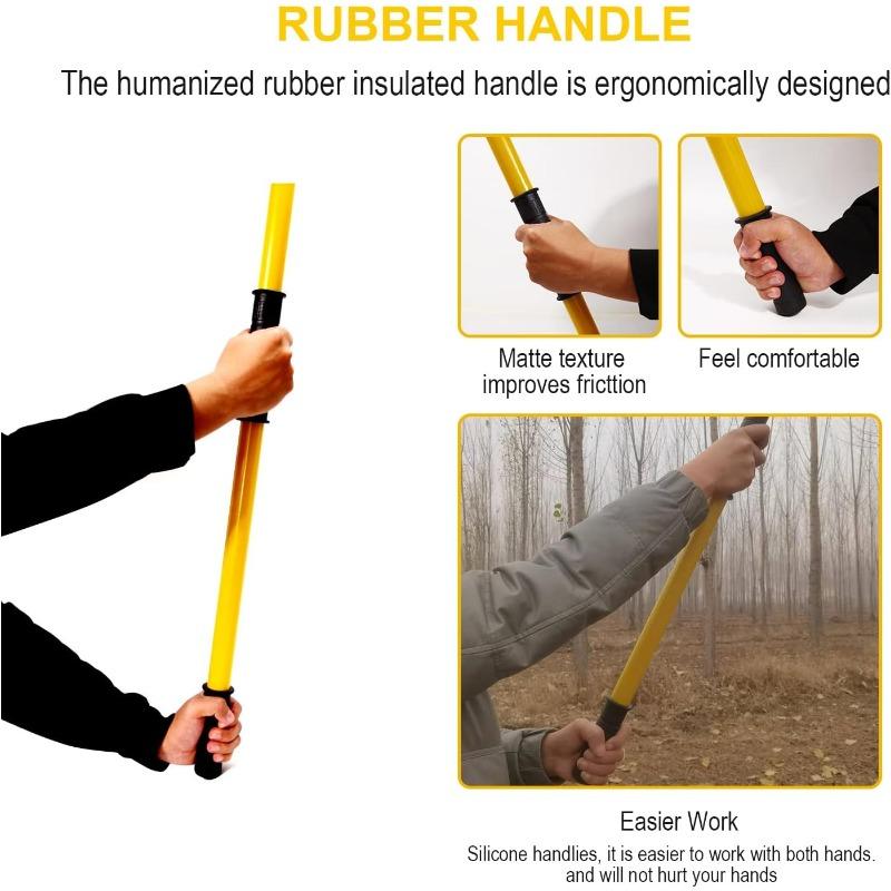30 Feet Tree Pole Pruner, Durable Tree Trimmers Handle, Manual Branches Trimmer for Garden Tools Loppers Hand Pole Saws