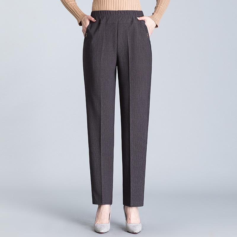 XL-8XL Oversize Casual Pants Women Long Loose Pants Hight Waist Womens New Spring/autumn Trousers Female Stretch Pants