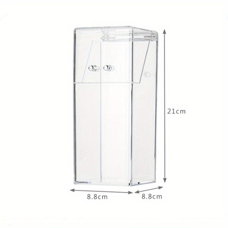 

1 шт. Коробка для хранения кистей для макияжа, простая и прозрачная Многофункциональная стойка для хранения кистей для макияжа, простая, прочная и практичная