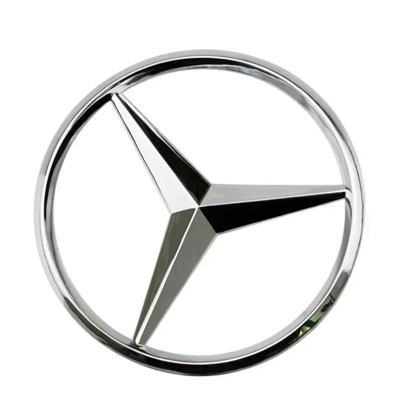 

New C200 E200 For Mercedes Benz Middle Trunk Star Logo Car Emblem Badge FOR Benz A C E CLA GLC Class W117 W176 W204 W205 W212 W W176