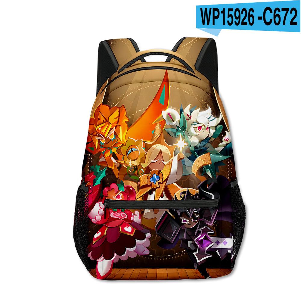Luxury Popular Funny Shadow Milk Plush Student Bookbag Notebook Backpacks 3D Print Oxford Waterproof Boys/Girls Travel Backpacks