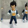 Dragon Ball Hell Vegeta Light Sphere Vegeta Teleportation Sitting Pearl Battle Suit Figure Model GK