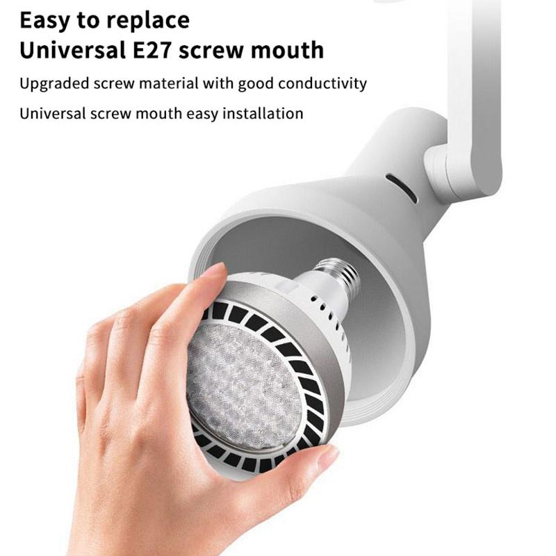 Par30 Led E27 Track Light Bracket Base 2/3Wires Rail Ceiling Lamps Holder Clothing Store Living Room Commercial Use