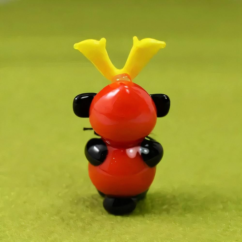 Fokart cute handmade glasswork Festival military commander Boy's