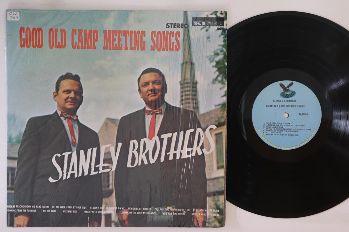 

LP Record STANLEY BROTHERS Good Old Camp Meeting Songs SK805 GUSTO US Country Used