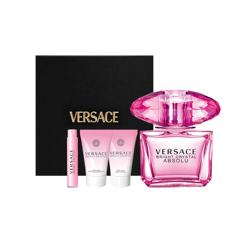 Versace 28315082-Zhenzhi Pink Diamond Women s Eau de Toilette 90ml + Sample 1ml + Crystal Diamond Shower Gel 25ml + Crystal Diamond Body Lotion 25ml
